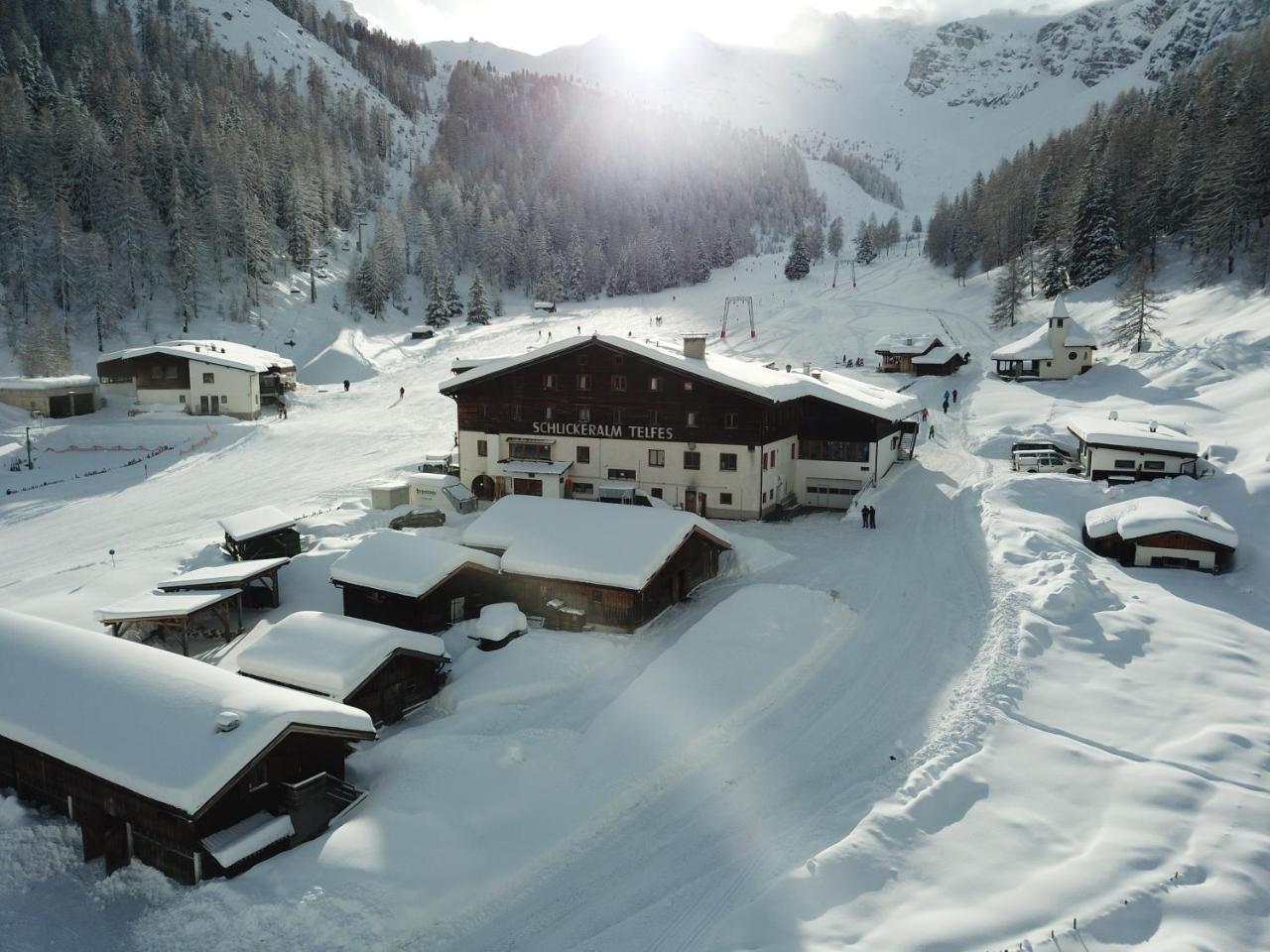 Berghotel Schlickeralm 1.616 M Fulpmes Eksteriør billede