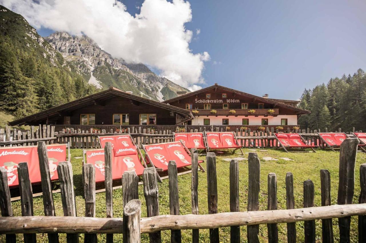Berghotel Schlickeralm 1.616 M Fulpmes Eksteriør billede