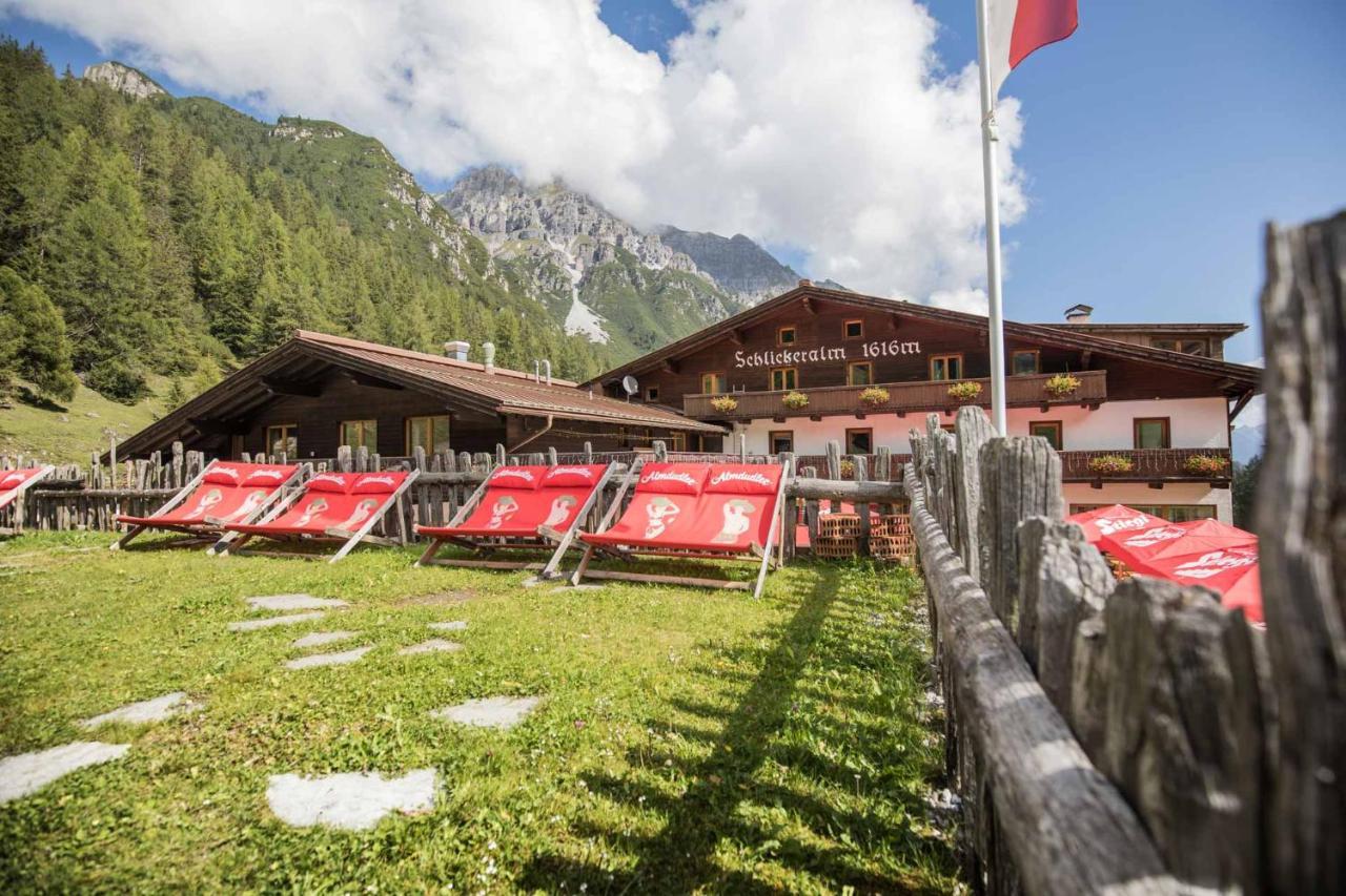 Berghotel Schlickeralm 1.616 M Fulpmes Eksteriør billede